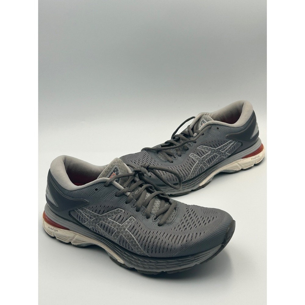 Asics Gel Kayano 25 Womens 8.5 Grey Running Shoes 1012A026 FlyteFoam Sneakers